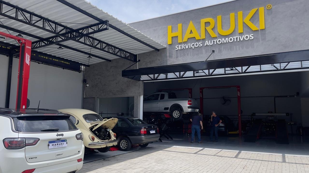 Oficina Haruki - Equipamentos