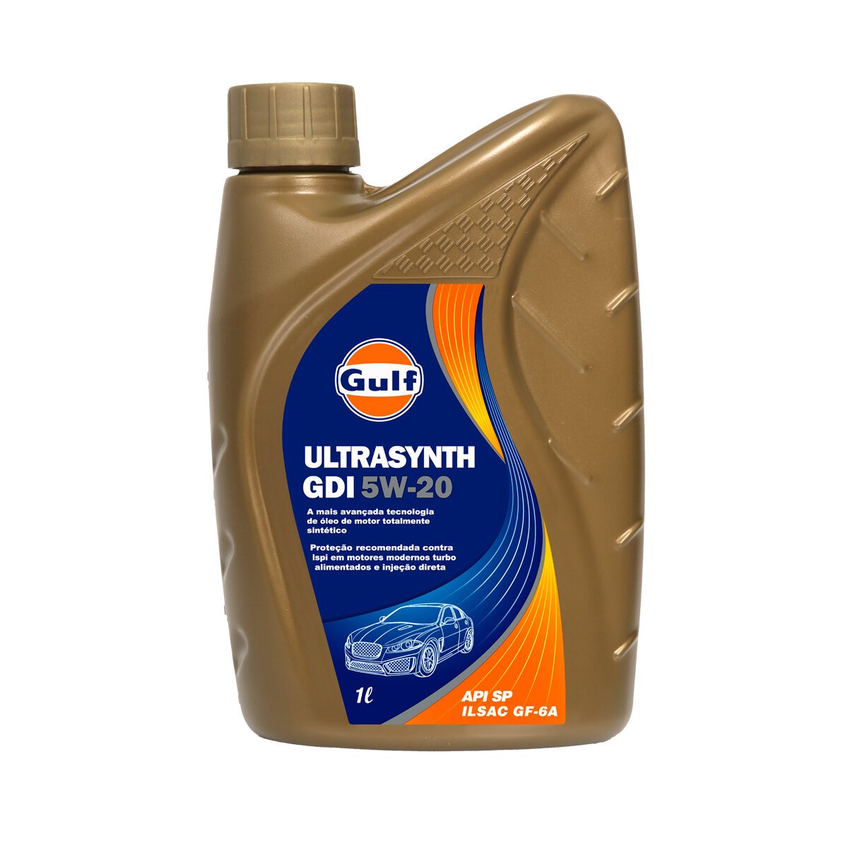 ÓLEO LUBRIFICANTE MOTOR 5W20 SINTÉTICO GULF ULTRASYNTH GDI API SP